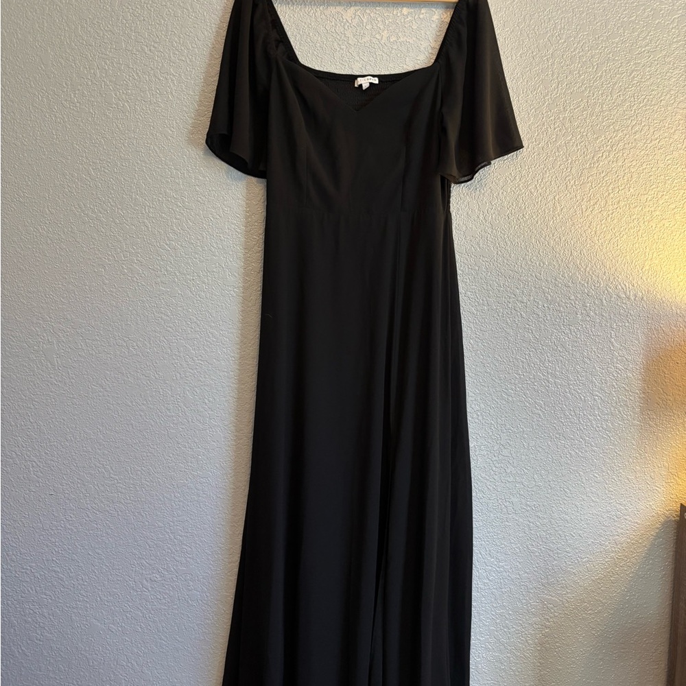 Baltic Born Black Maxi Dress